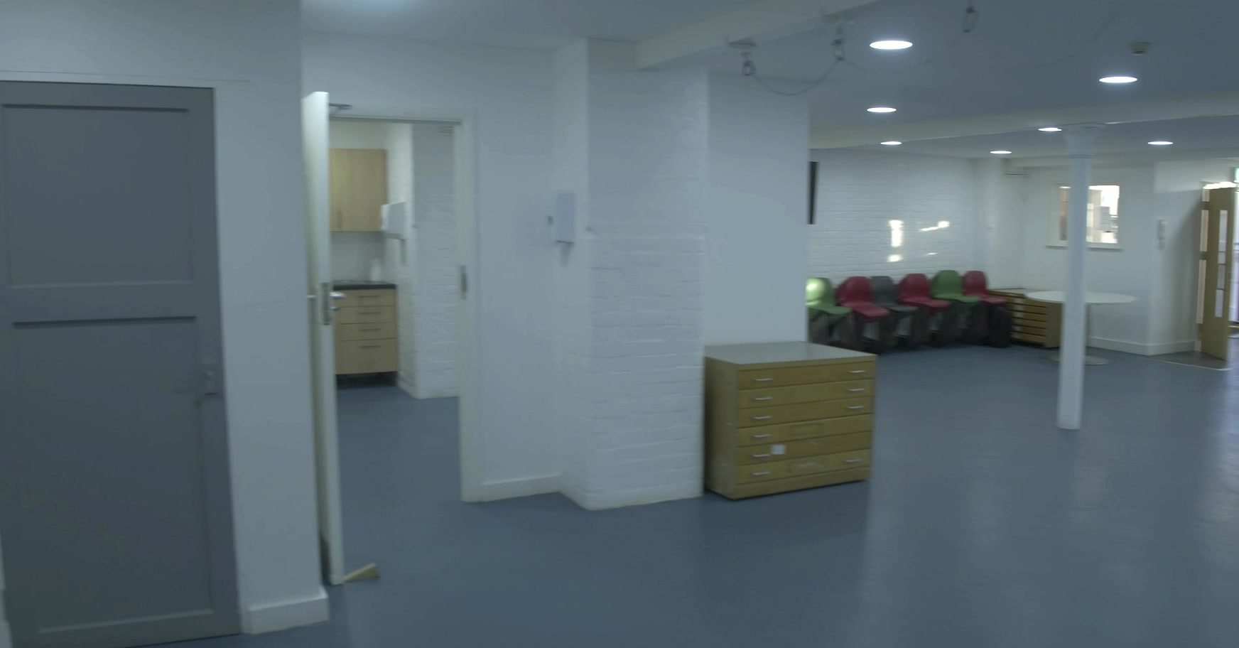 Rear view across the Main Hall at St Jude's Centre