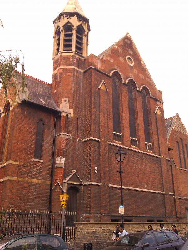 The historic red-brick exterior of St Jude's Centre